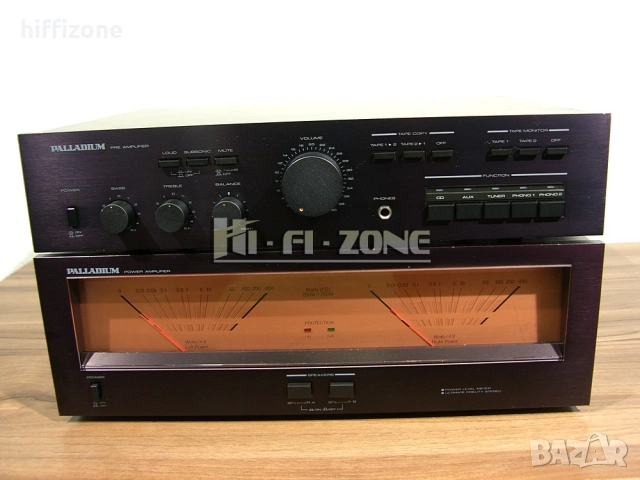 Комплект   Palladium la-1000 / la-1200 /1 , снимка 2 - Ресийвъри, усилватели, смесителни пултове - 53681932