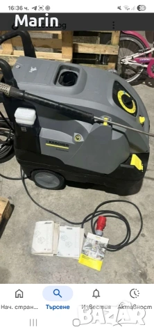 пароструйка водоструйка много силна малко ползвана , снимка 2 - Водни помпи - 53682482