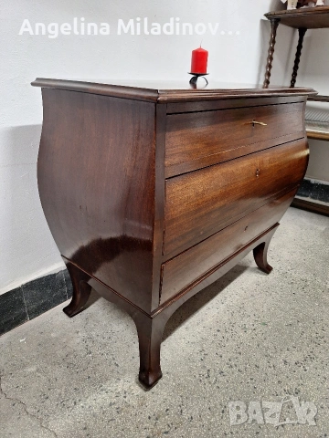 Винтидж скрин Луи XV , снимка 5 - Скринове - 53697142