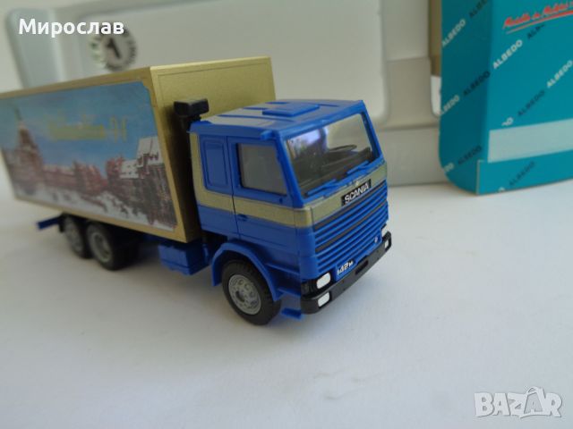 ALBEDO H0 1/87 SCANIA КАМИОН МОДЕЛ ИГРАЧКА КОЛИЧКА, снимка 5 - Колекции - 45888885