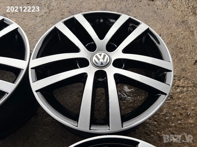 4 броя алуминиеви джанти за Vw Golf,Caddy,Touran,T-Roc 16, снимка 8 - Гуми и джанти - 53468978