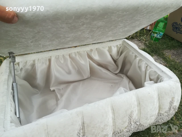 БЯЛА ТАБУРЕТКА 1706251207, снимка 9 - Антикварни и старинни предмети - 50696247