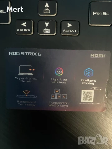 Геймърски Лаптоп ASUS Rog Strix G531GT, снимка 5 - Лаптопи за игри - 51239130