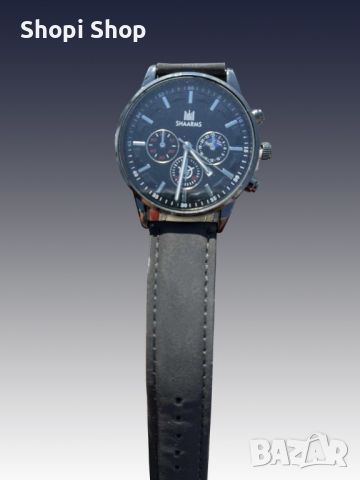 Мъжки елегантен водоустойчив часовник BASID, снимка 3 - Мъжки - 46366383