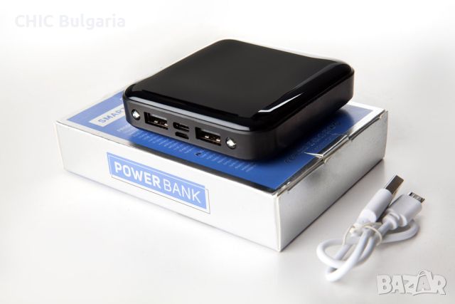 Водоустойчива раница с USB порт + Преносима батерия (power bank) 4800 mAh, снимка 8 - Раници - 45110364