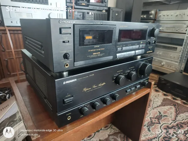 Pioneer A-676 Усилвател , снимка 2 - Ресийвъри, усилватели, смесителни пултове - 47055429