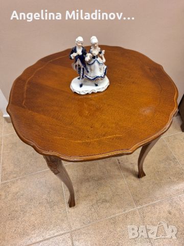 маса с Интарзия Луи XV  , снимка 2 - Маси - 46416746