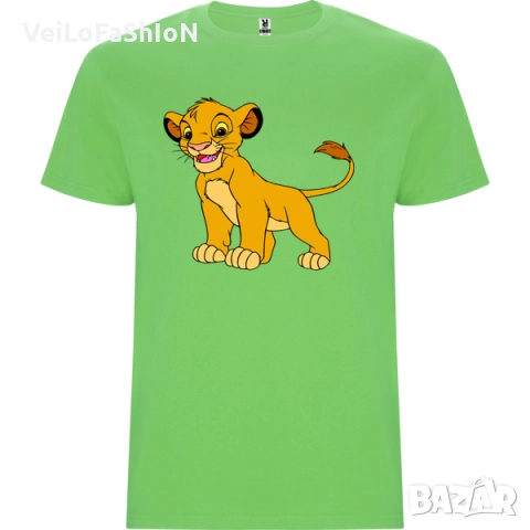 Нова детска тениска с героя Симба в три цвята, снимка 4 - Детски тениски и потници - 45524899