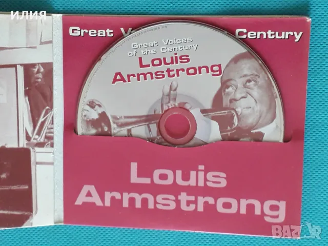 Louis Armstrong – 2009 - Great Voices Of The Century: Louis Armstrong(FM Records)(Paper Box)(Jazz), снимка 3 - CD дискове - 48284184