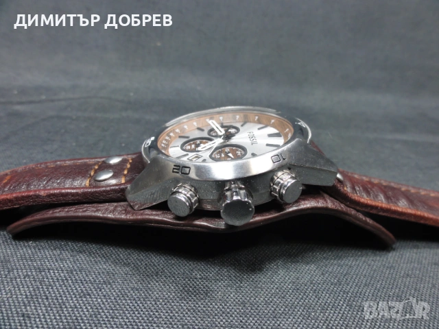МЪЖКИ ЧАСОВНИК FOSSIL COACHMAN CH2565 ХРОНОГРАФ, снимка 7 - Мъжки - 53260179