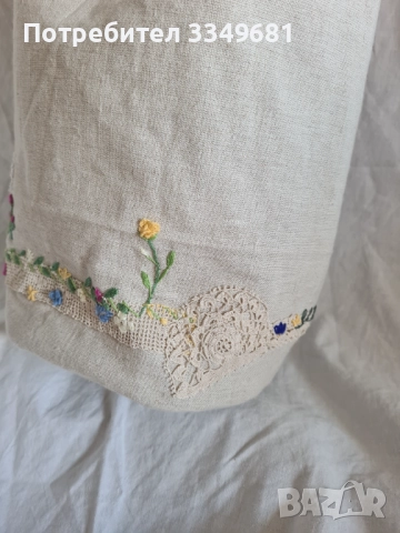 Lenena canta s ricna broderiya , снимка 4 - Ръчно изработени сувенири - 52018441