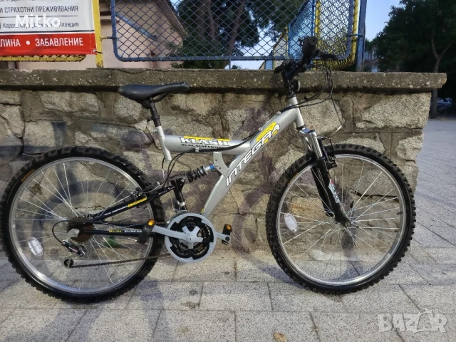 26 цола алуминиев велосипед с 21 скорости усилени капли амортисьори предни и задни , снимка 4 - Велосипеди - 50911618