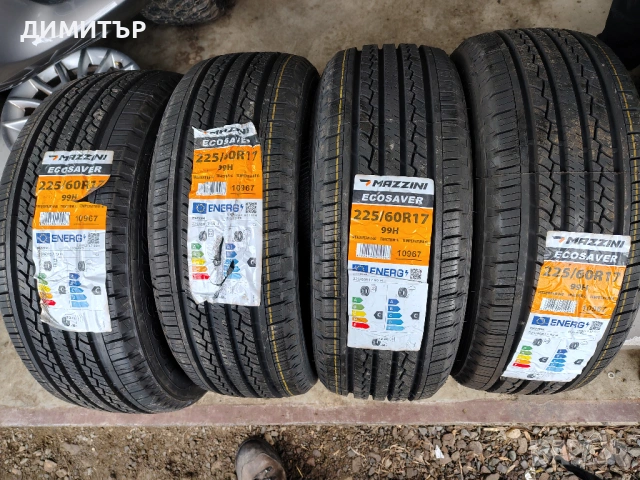 4бр.НОВИ летни гуми MAZZINI 225 60 17 DOT23 цена за брой