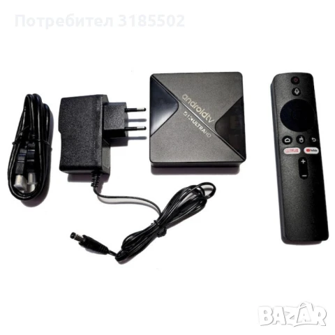 TV Box Onn 4K Pro, H313, с Google TV, Android 14, 3GB RAM, 32GB, Wi-Fi 6, Bluetooth 5.4 и Dolby Visi, снимка 4 - Приемници и антени - 51422526