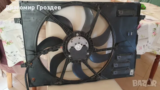 Оригинална перка 5Q0 959 455 BG за радиатора на Audi, Volkswagen, Skoda / Ауди, Фолксваген, Шкода