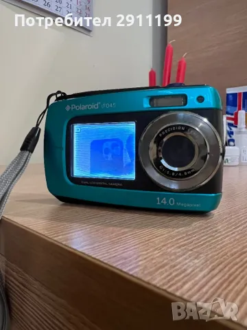 Водоустойчив фотоапарат Polaroid 14Mp, снимка 7 - Фотоапарати - 48648835