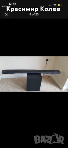 Soundbar Samsung HW-H7500, Извит, 320W, Безжичен субуфер, Bluetooth, Черен, снимка 8 - Аудиосистеми - 51766409