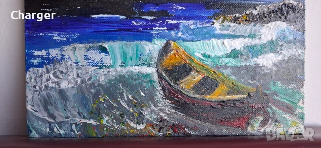 Стара картина., снимка 2 - Картини - 53224915