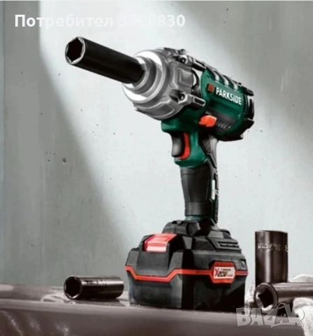 Акумулаторен гайковерт Parkside PASSK 20-Li B2 с батерия и зарядно (нови), снимка 3 - Други инструменти - 53148113
