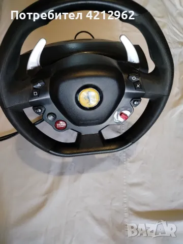 Волан Thrustmaster t80 Ferrari 488 GTB, снимка 1 - Джойстици и геймпадове - 47092883