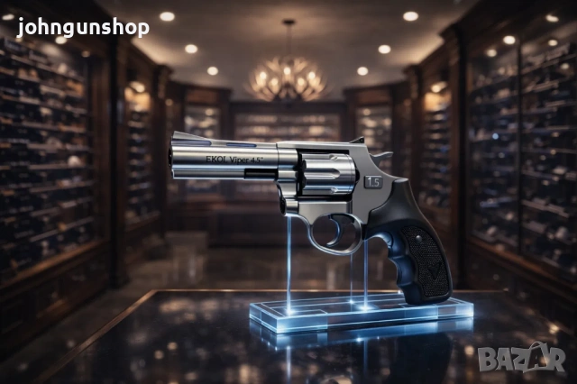  Револвер Ekol Viper 4.5" Satina 9mm P.A.K 