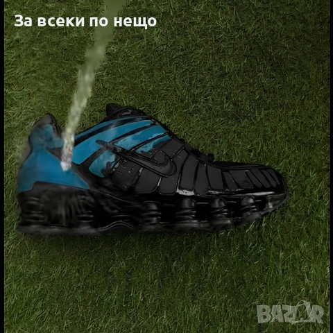 Nike Shox TL Black & Blue Thermoreactive Мъжки Маратонки С Кутия👟Мъжки Спортни Обувки Код S430, снимка 3 - Маратонки - 53801235