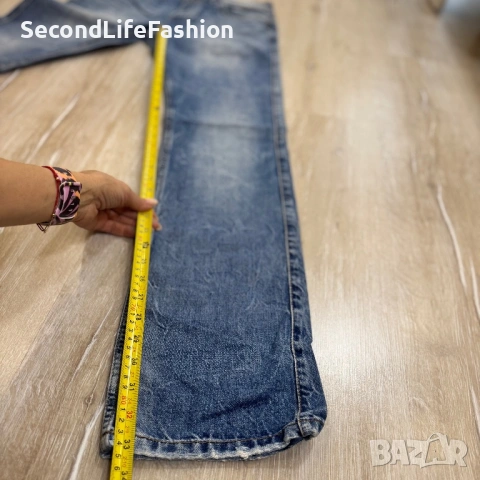 Мъжки дънки Kaporal 5 Baltimor, размер W30 L32 сини прави, снимка 7 - Дънки - 53253213