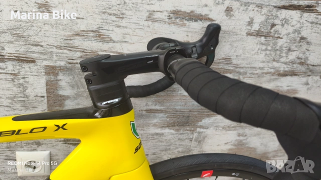 Карбонов аеро шосеен велосипед Somec Diablo X Disc Campagnolo Super Record EPS 2x12 Fulcrum | S, снимка 7 - Велосипеди - 54066238