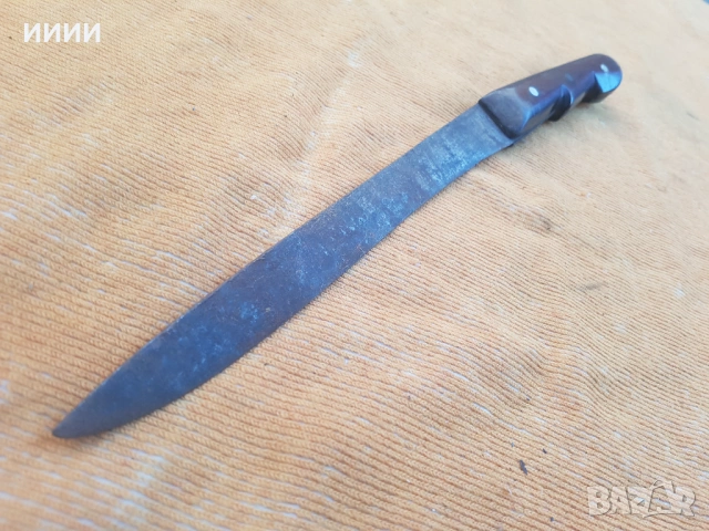 Ятагановиден нож , снимка 2 - Антикварни и старинни предмети - 53446008
