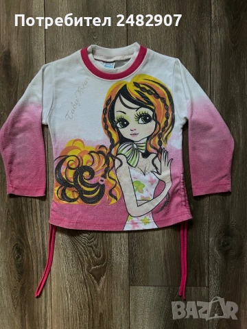 Детска блуза с връзки, снимка 3 - Детски Блузи и туники - 54008282