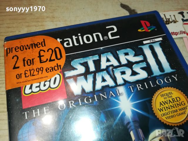 STAR WARS II LEGO PS2 GAME 1007241534, снимка 7 - Игри за PlayStation - 46537502