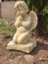 Молещо се ангелче от вибробетон , снимка 3