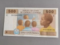 Банкнота - Централни африкански щати - 500 франка | 2002г., снимка 1