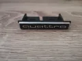 Audi Quattro емблема за решетка сребро малък размер, снимка 4