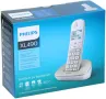 Безжичен DECT телефон Philips XL490 Съвместим със слухов апарат. Разширена защита на данните, снимка 1