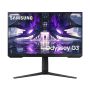 НОВ Монитор Gaming Samsung Odyssey 27", G-Sync VA, Full HD, Извит, 240Hz, 4ms, Display Port, 