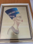 Египетски принт на Нефертити/Queen Nefertiti, снимка 6