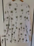 H&M бяла рокля с палми, снимка 2