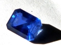 Естествен фасетиран сапфир 3.60 k. Сертификат, снимка 5