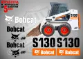 BOBCAT T300 стикери надписи, снимка 4