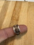 Османски мъжки  сребърен пръстен с тугра , снимка 2