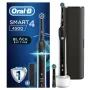 Електрическа четка за зъби Oral-B Smart 4 4500 Black Edition, Черна, 3 режима, 2 глави, Bluetooth, Т, снимка 1