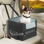 UNICITII Столче за кола за малки кучета с повдигаща седалка и регулируеми презрамки, снимка 1