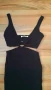 Ефектна черна рокля, снимка 5