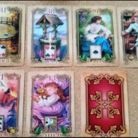Ленорман карти Марчети: Gilded Reverie Lenormand & Lustrous Lenormand, снимка 9 - Карти за игра - 34665951