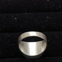 мъжки сребърен пръстен с емайл , снимка 6 - Пръстени - 45463642