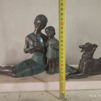 Статуетка арт деко, снимка 2 - Други ценни предмети - 45337612