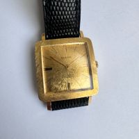 Златен Швейцарски часовник DULUX 18k. от 70-те, снимка 1 - Мъжки - 45234590
