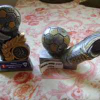 Футболни статуетки Награди, снимка 1 - Антикварни и старинни предмети - 45007045