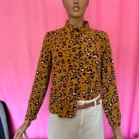 Леопардова риза MANGO, снимка 2 - Ризи - 45379957